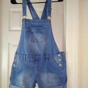 Overall Jean shorts